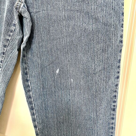 Bill Blass Jeans Denim Blue Jeans Capris Pants Size 12 Petite Stretch - Picture 4 of 12